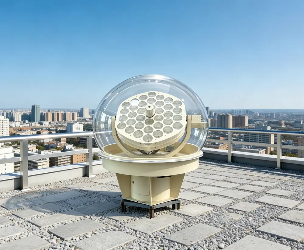 Active Fiber Optic Daylighting System