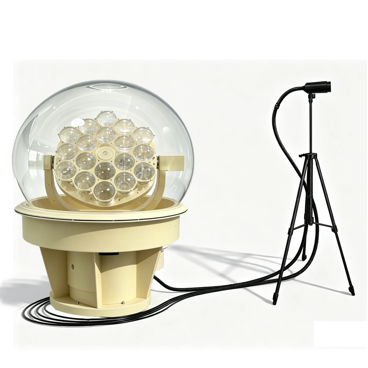 Active Fiber Optic Daylighting System